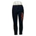 Martha Stewart Women's Petite Jeans 4P Embroidered 5-Pocket Ankle Blue A309527