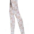 Lioraitiin Lady Lace Skinny Leggings Stretchy Jeggings Slim Pencil Pants Clothes