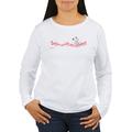 CafePress - Happy Hearts Women's Long Sleeve T Shirt - Women's Long Sleeve T-Shirt