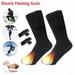 BLUKIDS Unisex Electric Heated Socks Winter Warm Rechargeable Battery Powered Heat Sox Kit Men Women Thick Cotton Thermal Heating Footwarmer Sports Outdoor Climbing Hiking Skiing Heating Socks