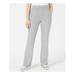 GUESS Womens Gray Flare Pants Size L