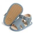 Bobora Baby Summer Shoes Newborn Infant Baby Girls Boys Sandals Shoes Solid Non-slip PU Breathable Toddler Shoes