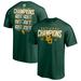 Baylor Bears Fanatics Branded 2021 NCAA Men's Basketball National Champions Posterize Bracket T-Shirt - Green