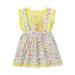 Disney Princess Baby & Toddler Girls Pinafore Dress, 2-Piece Outfit Set, Sizes 12M-5T
