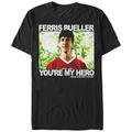 Ferris Bueller's Day Off You're My Hero Mens Graphic T Shirt - Fifth Sun