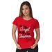 Im The Angel On Top Christmas Tree Womens T Shirt Ladies Tee Brisco Brands