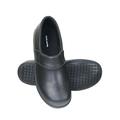 Slip-Resistant Work Shoes for Women Waterproof Leather Casual Shoes Lightweight Slip On Dress Shoes