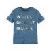 Carters Baby Clothing Outfit Boys Foil-Print World's Greatest Brother Graphic Tee Blue