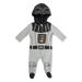 Star Wars Darth Vader Baby Boys Costume Zip-Up Footies with Hood 0-3 Months