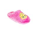 Shopkin Girls Fuzzy Plush Pink Shopkiins Cookie House Shoes (XLarge 4/5)