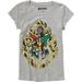 Girls' Hogwarts Shield Short Sleeve Crew Neck Graphic Tee