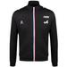 Alpine Racing F1 2021 Men's Team Full Zip Sweat Jacket - Black