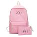 TOYFUNNY Fashion Ladies Solid Color Zipper Wild Large Capacity Backpack Student Bag