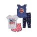 Wonder Woman Toddler Girls Mix 'n Match T-Shirt, Tank Top, Shorts & Leggings, 4-Piece Outfit Set, Sizes 2T-5T