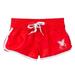 Azul Little Girls Red Surf Board Detail Drawstring Baywatch Swim Shorts