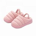 Children Home Slippers Cartoon Plush Cotton Soft Non-Slip Flat Shoes kids Warm Crib Shoes Floor Shoes