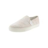 Vince Womens Blair 12 Leather Slip-On Sneakers