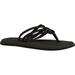 Sanuk Women's Yoga Salty Black Yoga Mat Sandal Flip-Flop (7)