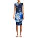 No Boundaries Juniors' Ruched Tie-Dye Dress