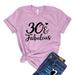 30 & Fabulous T-shirt Mama B'day Tee Since 1991 Shirts Birthday Tshirt Women's Celebration Gift 30 Years Old Shirt