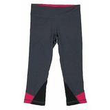 Under Armour Womens Perfect Tight Capri Pants Gray/Pink Multiple Sizes New (Regular,S)