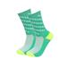 Leftwind 1 Pair Professional Sport Cycling Socks Men Women Wear Resistant Breathable Endurable Mid Length Training Socks