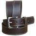 36 MENS BROWN LEATHER CASUAL JEAN BELT 1-1/2 CHOCOLATE BROWN