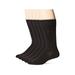 Tommy Hilfiger Men's 5 Pair Flat Knit Rayon Blend Crew Socks