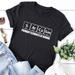 Summer Women Casual Cotton T-Shirt Solid Color Letter Print O Neck Short Sleeve Cute Tee Tops Pullover