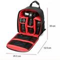 Luxsea Multi-Functional Outdoor Waterproof Shockproof Storage Bag Travel Backpack For Canon EOS Sony Nikon DSLR Digital Camera