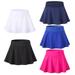 Women Athletic Quick-drying Workout Short Active Tennis Running Skirt with Built in Shorts
