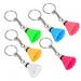 Kritne Plastic Keychain Six Colors Beautiful Appearance Bag Pendant Friends Players For