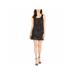 CALVIN KLEIN Womens Black Sleeveless Scoop Neck Mini Shift Cocktail Dress Size: 14