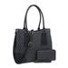 POPPY Top Handel Satchel Bag Tote Bag Single-Shoulder Bag 2pcs Women's Handbag with Wallet