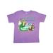 Inktastic Reading is Magical Dragon Green Dragon with Book Toddler Short Sleeve T-Shirt Unisex Lavender 5/6T