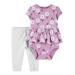 Child of Mine by Carter's Baby Girl Peplum Bodysuit & Pants, 2pc set