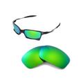 Walleva Emerald Polarized Replacement Lenses for Oakley X Squared Sunglasses