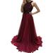 Women Bridesmaid Prom Ball Gown Formal Evening Party Cocktail Maxi Dress