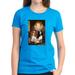 CafePress - Queen Elizabeth I & Cavalier King Pair Ash Grey T - Women's Dark T-Shirt