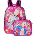 Nickelodeon Jojo Siwa Backpack Lunchbag Set (Rainbow), Polyester lining By Visit the Nickelodeon Store