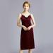 Women's Velvet Sleepwear Pajamas Dress Suspenders Nightdress Nightgowns