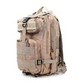 Large Military Tactical Backpack Rucksack Waterproof Outdoor Hiking Travel Molle Bag Tan Camo