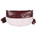 Zewfffr Plush PU Leather Chest Bag Women Waist Shoulder Crossbody Bag (Wine Red)