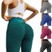 Women'S Yoga Pants Simple And Fashion Stitching Yoga Pants Sports Fitness Pants Are Thinner And More Colors Are Available (Green M)