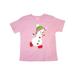 Inktastic Ice Skating Snowman, Snowman With Hat, Carrot Nose Toddler Short Sleeve T-Shirt Unisex