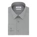 CALVIN KLEIN Mens Gray Collared Slim Fit Dress Shirt L 16.5- 36/37