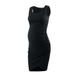 UKAP Women Maternity Bodycon Ruched Side Dress Casual Sleeveless Dress for Daily Wearing Or Baby Shower