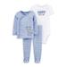 Child of Mine by Carter's Baby Boy Take Me Home Cardigan, Bodysuit & Pants, 3-Piece Outfit Set