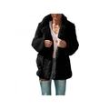 Women Winter Warm Fur Parka Jacket Trench Coat Overcoat Top