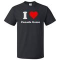 I Love Canada Geese T shirt I Heart Canada Geese Tee Gift